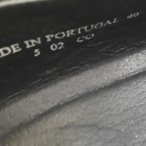 Dansko Black Leather MaryJane Shoes Size 40 (9-9.5) Double Buckle - Picture 5 of 6